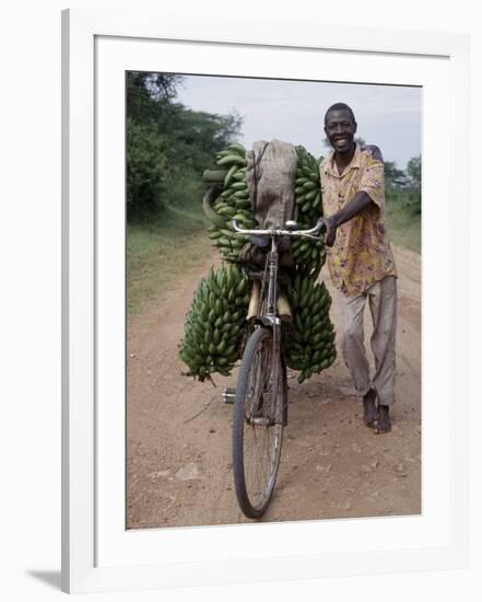 Bananas are Grown Everywhere in Uganda-Nigel Pavitt-Framed Photographic Print