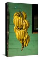 Bananas at a Fruit Stand in Dominican Republic-Paul Souders-Stretched Canvas