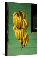 Bananas at a Fruit Stand in Dominican Republic-Paul Souders-Stretched Canvas