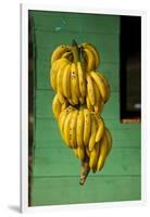 Bananas at a Fruit Stand in Dominican Republic-Paul Souders-Framed Premium Photographic Print