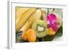 Bananas, Kiwi Fruit, Kumquats and Orchid-Foodcollection-Framed Photographic Print