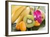 Bananas, Kiwi Fruit, Kumquats and Orchid-Foodcollection-Framed Photographic Print