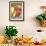 Bananas, Strawberries and Nectarine on Wooden Table-Foodcollection-Framed Photographic Print displayed on a wall