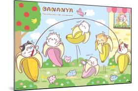 Bananya - Jump Rope-Trends International-Mounted Poster