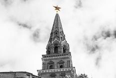 Borovitskaya Tower of Moscow Kremlin-Banauke-Mounted Photographic Print