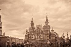 Borovitskaya Tower of Moscow Kremlin-Banauke-Mounted Photographic Print