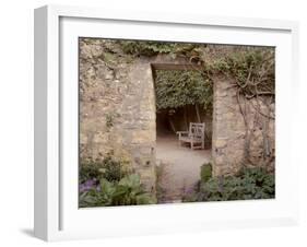 Banc de Jardin #11-Alan Blaustein-Framed Photographic Print