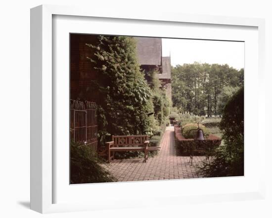 Banc de Jardin #27-Alan Blaustein-Framed Photographic Print