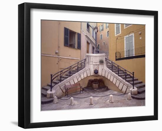 Banc de Jardin #2-Alan Blaustein-Framed Photographic Print