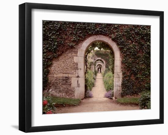 Banc de Jardin #3-Alan Blaustein-Framed Photographic Print