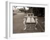 Banc de Jardin #85-Alan Blaustein-Framed Photographic Print