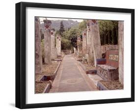 Banc de Jardin #8-Alan Blaustein-Framed Photographic Print