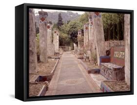 Banc de Jardin #8-Alan Blaustein-Framed Stretched Canvas