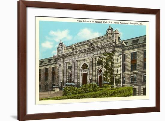 Bancroft Hall, Naval Academy, Annapolis, Maryland-null-Framed Premium Giclee Print