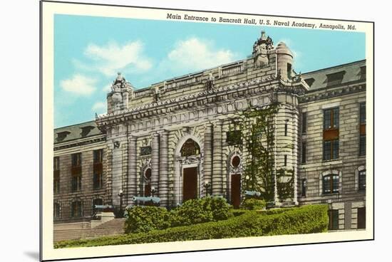 Bancroft Hall, Naval Academy, Annapolis, Maryland-null-Mounted Premium Giclee Print