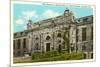 Bancroft Hall, Naval Academy, Annapolis, Maryland-null-Mounted Premium Giclee Print