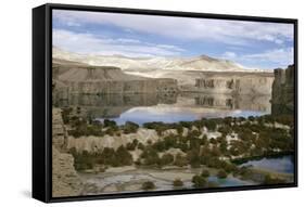 Band-I-Amir Lakes, Afghanistan-Sybil Sassoon-Framed Stretched Canvas