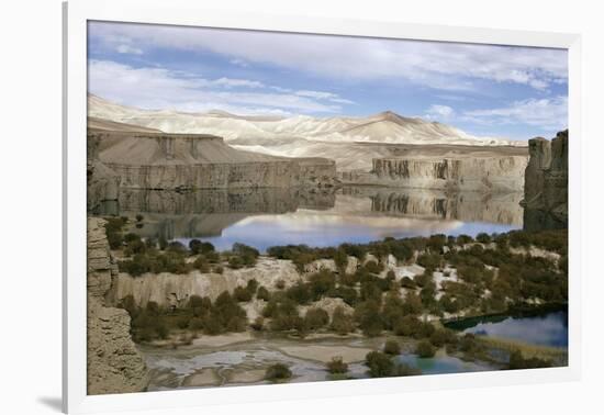 Band-I-Amir Lakes, Afghanistan-Sybil Sassoon-Framed Photographic Print
