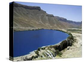 Band-I-Zulfiqar, the Main Lake at Band-E-Amir (Dam of the King), Afghanistan's First National Park-Jane Sweeney-Stretched Canvas