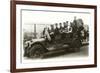 Band in Old Car-null-Framed Art Print