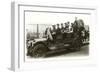 Band in Old Car-null-Framed Art Print