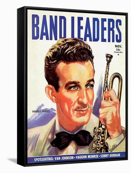 Band Leaders, Harry James, 1945, USA-null-Framed Stretched Canvas