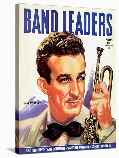 Band Leaders, Harry James, 1945, USA-null-Stretched Canvas