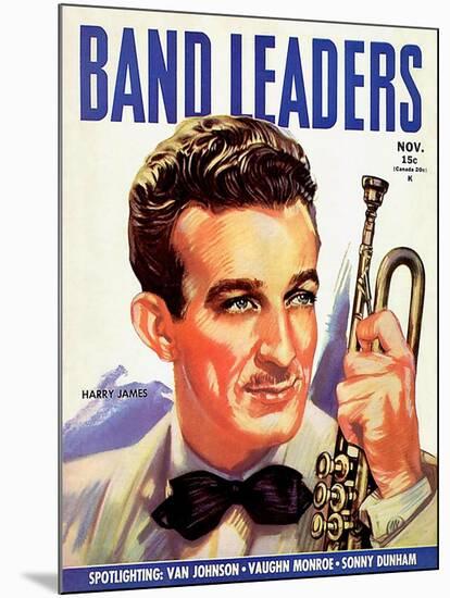 Band Leaders, Harry James, 1945, USA-null-Mounted Giclee Print