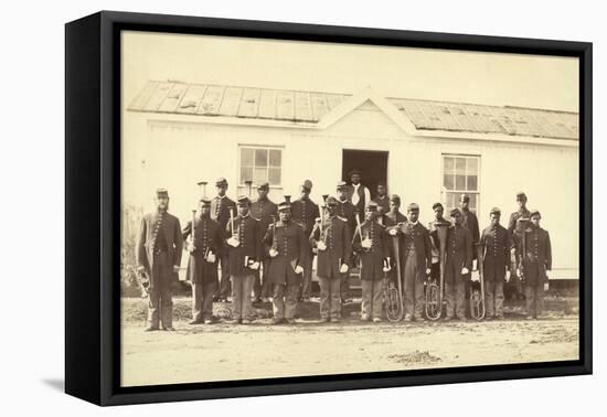 Band of 107th U.S. Colored Infantry-null-Framed Stretched Canvas