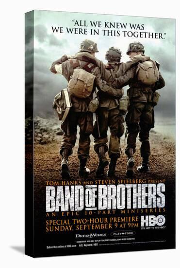 Band of Brothers-null-Stretched Canvas