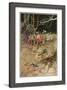 Band of Gnomes-Warwick Goble-Framed Art Print
