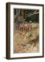 Band of Gnomes-Warwick Goble-Framed Art Print