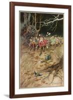 Band of Gnomes-Warwick Goble-Framed Art Print