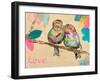 Band of Inspired Birds I (Love)-Gina Ritter-Framed Art Print