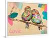 Band of Inspired Birds I (Love)-Gina Ritter-Framed Art Print