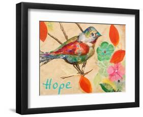 Band of Inspired Birds III (Hope)-Gina Ritter-Framed Art Print