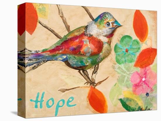 Band of Inspired Birds III (Hope)-Gina Ritter-Stretched Canvas