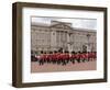 Band of Scots Guards Lead Procession from Buckingham Palace, Changing Guard, London, England-Walter Rawlings-Framed Photographic Print