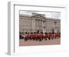 Band of Scots Guards Lead Procession from Buckingham Palace, Changing Guard, London, England-Walter Rawlings-Framed Photographic Print