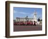 Band of the Coldstream Guards Marching Past Buckingham Palace During the Rehearsal for Trooping the-Stuart Black-Framed Photographic Print