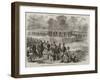 Band of the Life Guards Playing on the New Platform in Hyde Park-null-Framed Giclee Print