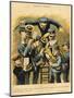 Band Rehearsal, from the Back Cover of 'Le Rire', 16th April 1898-Alfred Le Petit-Mounted Giclee Print