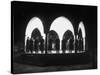 Band Seen Through Triple Archway as it Plays Dinner Music for Bey of Tunis at Palace-Thomas D^ Mcavoy-Stretched Canvas