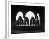 Band Seen Through Triple Archway as it Plays Dinner Music for Bey of Tunis at Palace-Thomas D^ Mcavoy-Framed Photographic Print