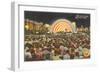 Band Shell by Night, Grant Park, Chicago, Illinois-null-Framed Art Print