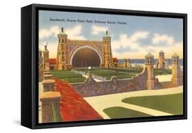 Band Shell, Daytona Beach, Florida-null-Framed Stretched Canvas