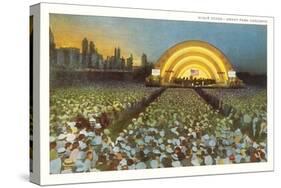 Band Shell, Grant Park, Chicago, Illinois-null-Stretched Canvas