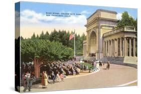 Band Stand, Golden Gate Park, San Francisco, California-null-Stretched Canvas