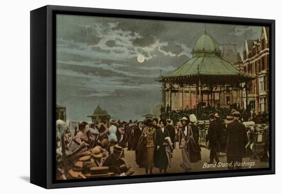 Band Stand, Hastings, Sussex, C1914-Milton-Framed Stretched Canvas