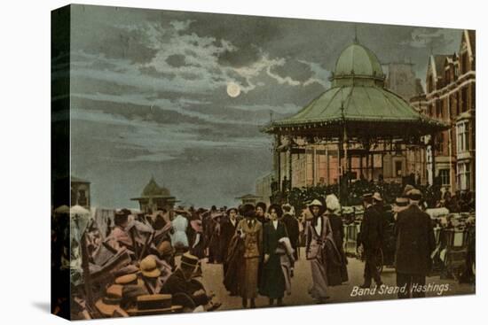 Band Stand, Hastings, Sussex, C1914-Milton-Stretched Canvas